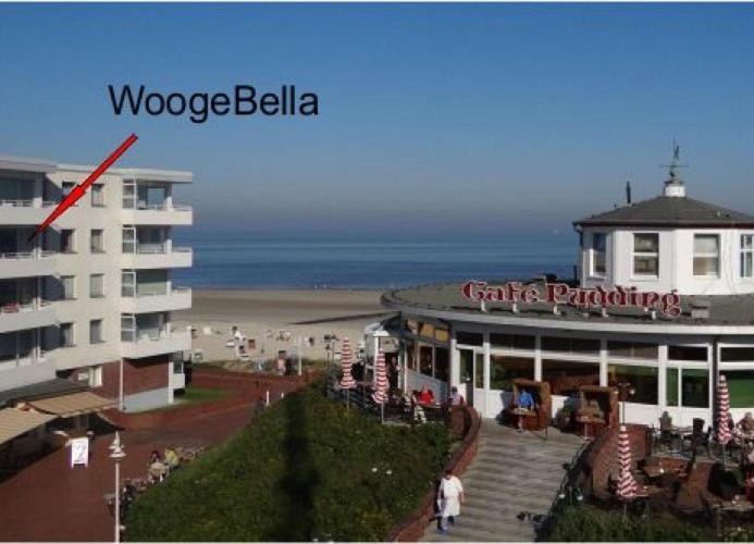 Woogebella - Traumblick Auf Die Nordsee Wangerooge Bagian luar foto