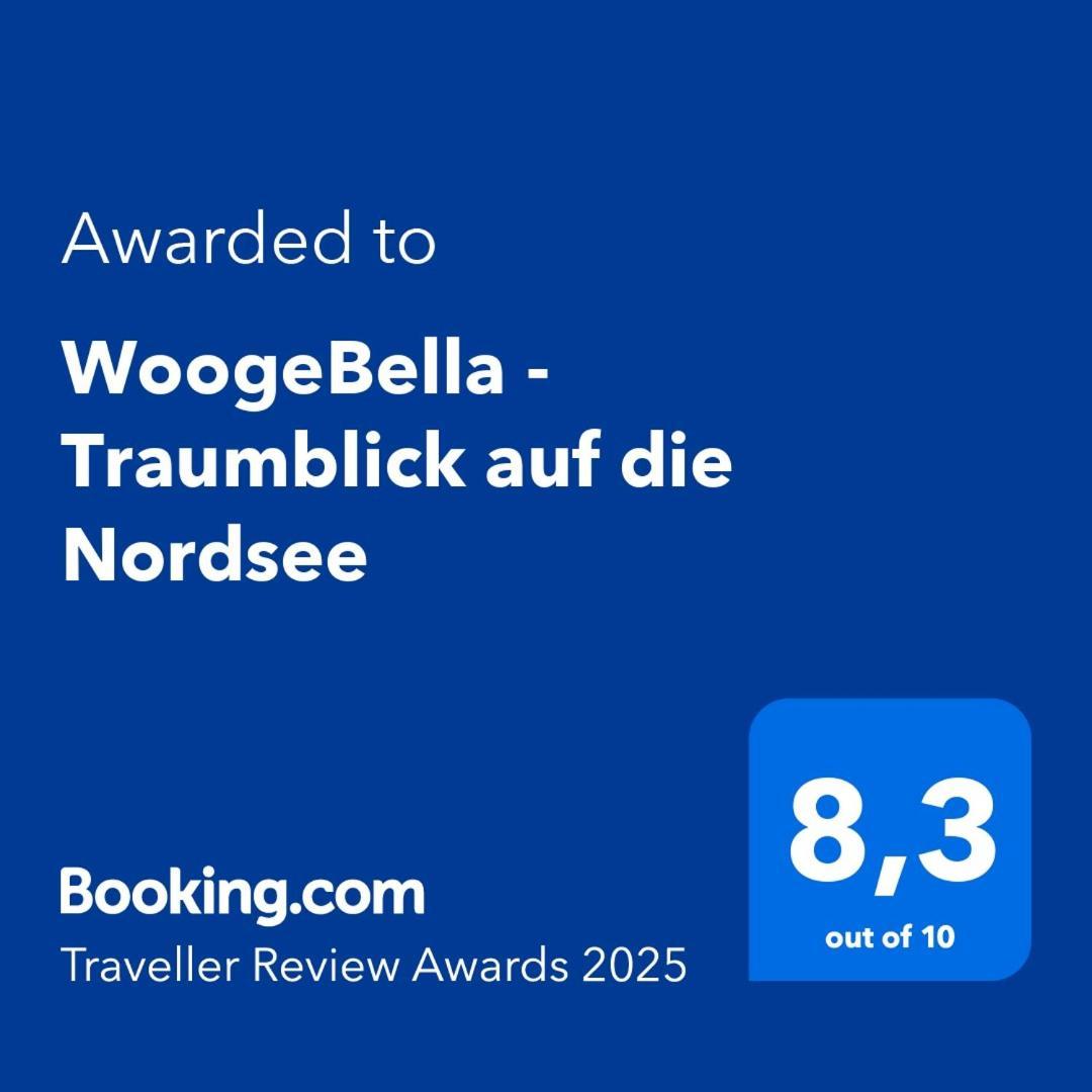 Woogebella - Traumblick Auf Die Nordsee Wangerooge Bagian luar foto